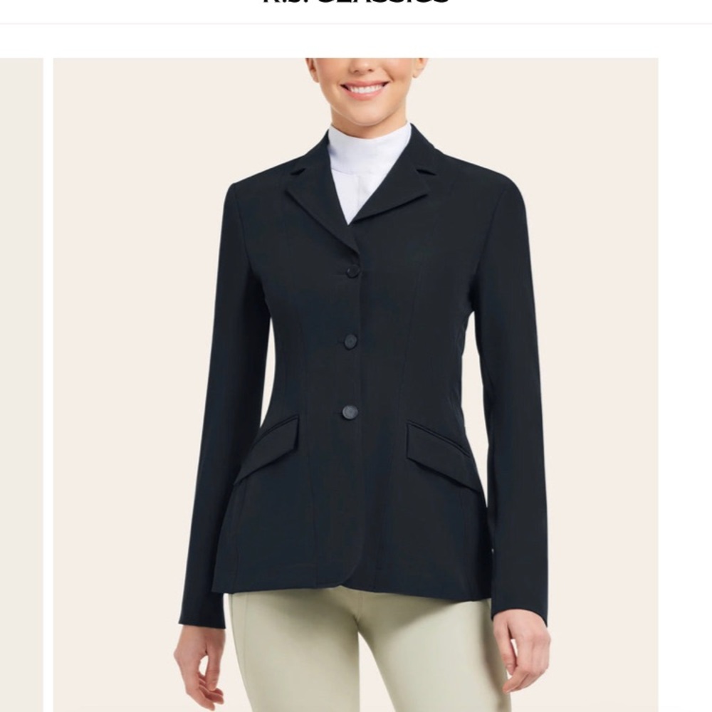 Classic Blue Women's Tailored Riding Blazer
